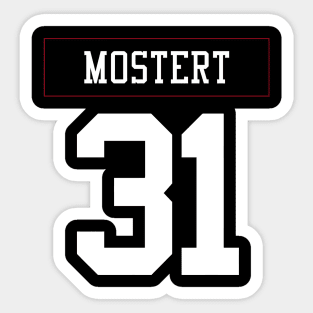 Raheem Mostert 49ers Sticker